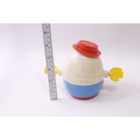 Fisher-Price, Humpty Dumpty, Pull Along, Vintage, Plastic, Toy, ~ 251107-WH 1395 - Picture 4 of 4
